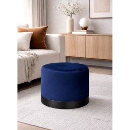 Pufa LUX elegancka podstawa metalowa
