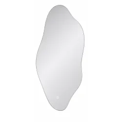 LUSTRO KAMYK LED 40x80 M-570 WŁĄCZNIK DOTYKOWY ŁAZIENKOWE Z PODŚWIETLENIEM