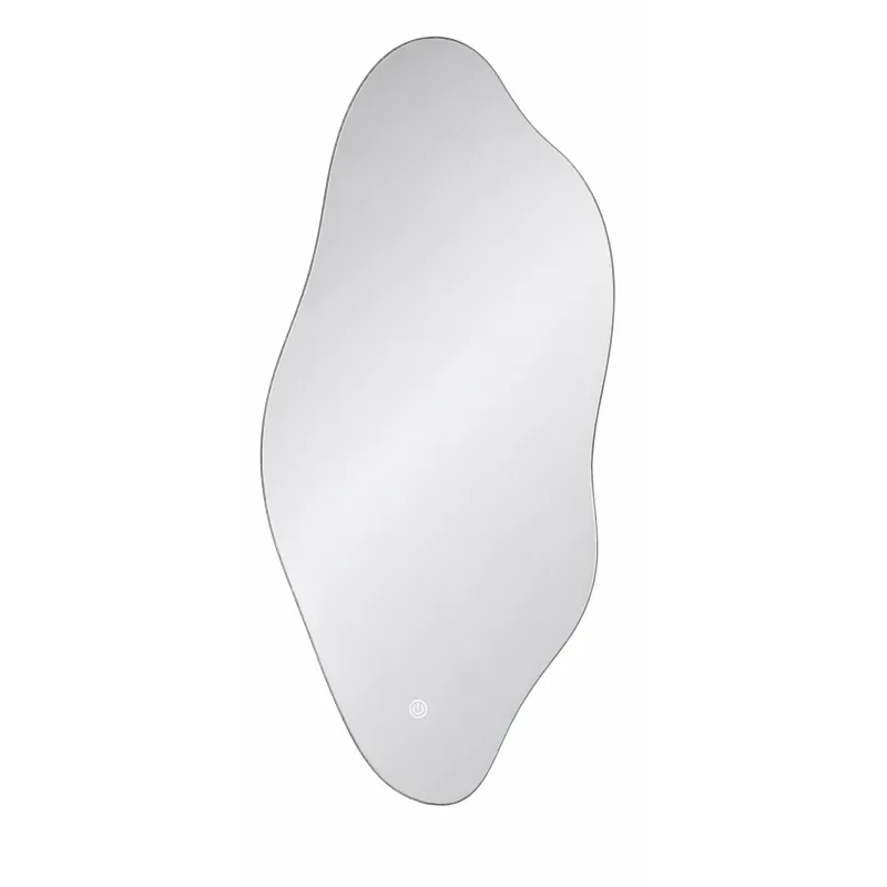 LUSTRO KAMYK LED 40x80 M-570 WŁĄCZNIK DOTYKOWY ŁAZIENKOWE Z PODŚWIETLENIEM