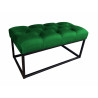 Ławka CHESTERFIELD LOFT MG25 pufa podnóżek metal