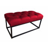 Ławka CHESTERFIELD LOFT MG31 pufa podnóżek metal