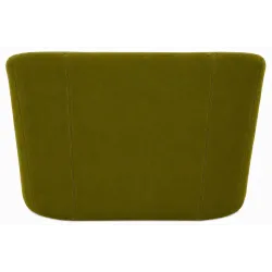 Sofa biurowa CLUB Welur BL75 ATOS – elegancka sofa z weluru do biura, recepcji i poczekalni
