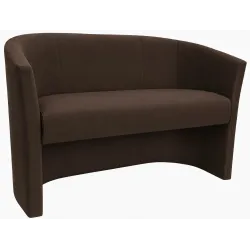 Sofa biurowa CLUB Welur MG05 ATOS – elegancka sofa z weluru do biura, recepcji i poczekalni