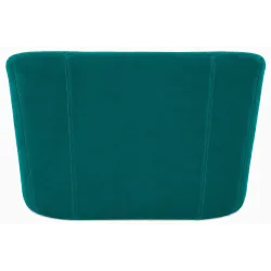 Sofa biurowa CLUB Welur MG20 ATOS – elegancka sofa z weluru do biura, recepcji i poczekalni
