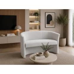 Sofa biurowa CLUB Welur MG39 ATOS – elegancka sofa z weluru do biura, recepcji i poczekalni