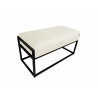 Ławka KAYA LOFT MG50 pufa podnóżek metal