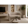 Sofa biurowa CLUB Welur ATOS – elegancka sofa z weluru do biura, recepcji i poczekalni