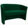 Sofa biurowa CLUB Welur ATOS – elegancka sofa z weluru do biura, recepcji i poczekalni