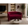 Sofa biurowa CLUB Welur ATOS – elegancka sofa z weluru do biura, recepcji i poczekalni
