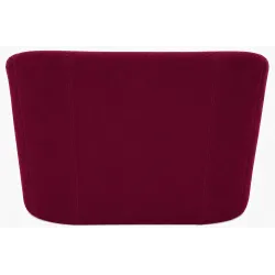Sofa biurowa CLUB Welur ATOS – elegancka sofa z weluru do biura, recepcji i poczekalni