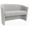 Sofa biurowa CLUB Welur ATOS – elegancka sofa z weluru do biura, recepcji i poczekalni