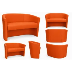 Sofa CLUB Eco skóra – komfort i elegancja