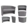 Sofa CLUB Eco skóra – komfort i elegancja