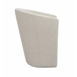Fotel klubowy CLUB z podnóżkiem IMO