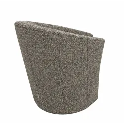 Fotel klubowy CLUB z podnóżkiem IMO