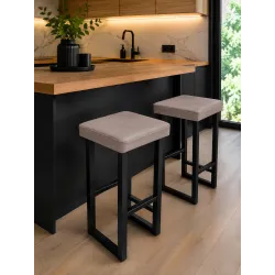 Hoker ALEX LOFT 75cm D11 – loftowy styl, komfort i elegancja