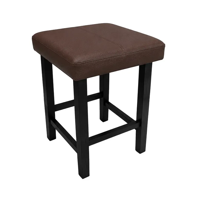 Taboret Klasyk Loft 45cm D2 – niski stołek z eco skóry loft