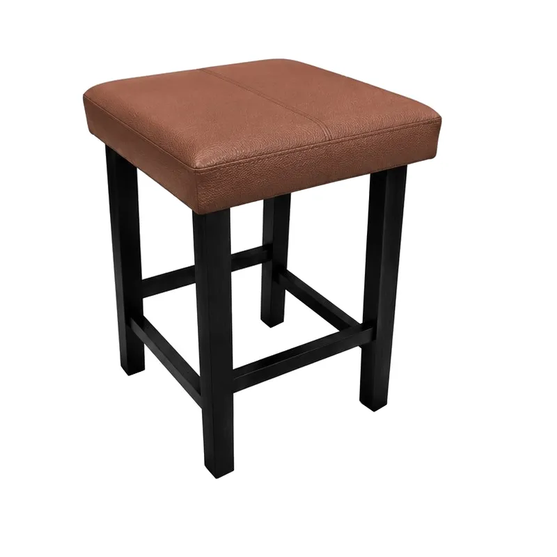 Taboret Klasyk Loft 45cm D3 – niski stołek z eco skóry loft