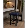 Taboret Klasyk Loft 45cm D4 – niski stołek z eco skóry loft
