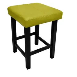 Taboret Klasyk Loft 45cm D5 – niski stołek z eco skóry loft
