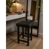 Taboret Klasyk Loft 45cm D6 – niski stołek z eco skóry loft