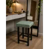 Taboret Klasyk Loft 45cm D7 – niski stołek z eco skóry loft