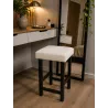 Taboret Klasyk Loft 45cm D10 – niski stołek z eco skóry loft