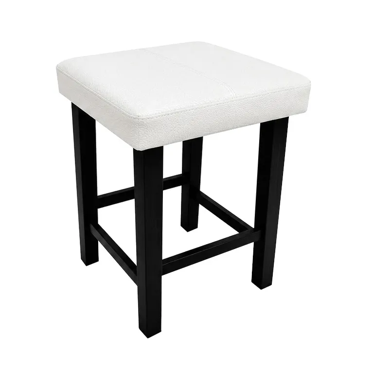 Taboret Klasyk Loft 45cm D10 – niski stołek z eco skóry loft