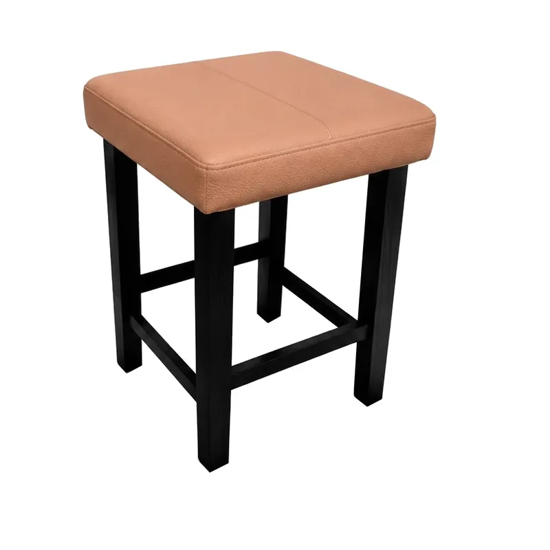 Taboret Klasyk Loft 45cm D14 – niski stołek z eco skóry loft