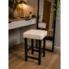 Taboret Klasyk Loft 45cm D18 – niski stołek z eco skóry loft