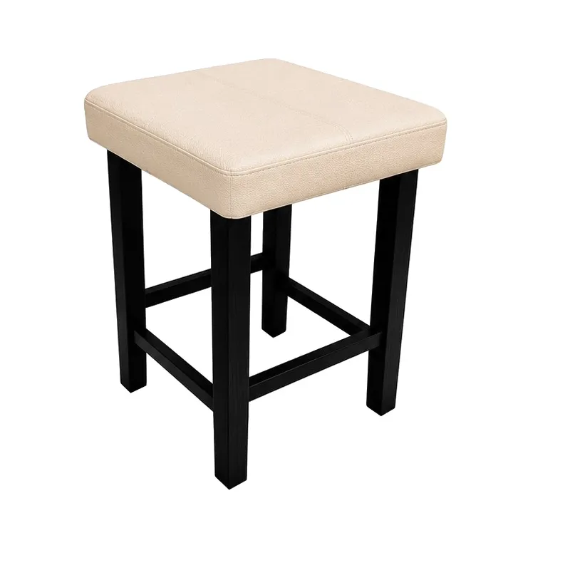 Taboret Klasyk Loft 45cm D18 – niski stołek z eco skóry loft