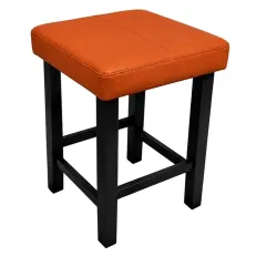 Taboret Klasyk Loft 45cm D20 – niski stołek z eco skóry loft