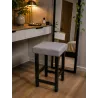 Taboret Klasyk Loft 45cm D22 – niski stołek z eco skóry loft