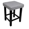 Taboret Klasyk Loft 45cm D22 – niski stołek z eco skóry loft
