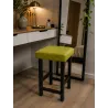Taboret Klasyk Loft – niski stołek z eco skóry loft