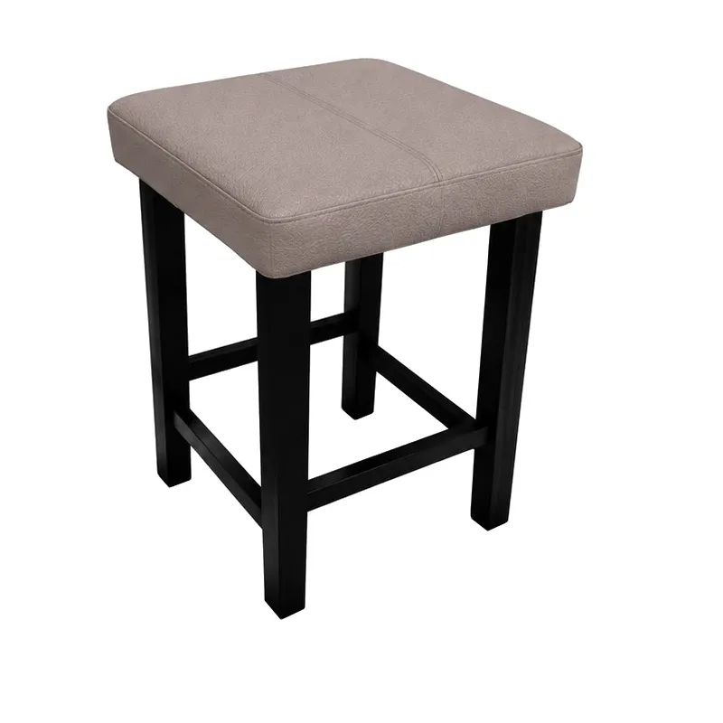 Taboret Klasyk Loft – niski stołek z eco skóry loft