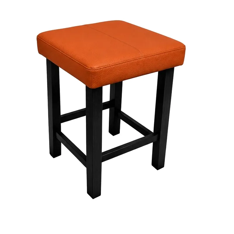 Taboret Klasyk Loft – niski stołek z eco skóry loft