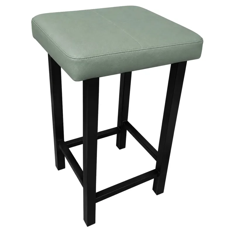 Taboret Klasyk Loft 60cm D7 – stołek loftowy z eco skóry