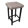 Taboret Klasyk Loft 60cm D11 – stołek loftowy z eco skóry