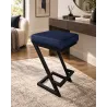 Hoker ZETA LOFT D4 – krzesło barowe na metalowej podstawie