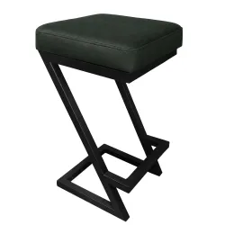 Hoker ZETA LOFT D6 – krzesło barowe na metalowej podstawie