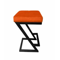 Hoker ZETA LOFT D20 – krzesło barowe na metalowej podstawie