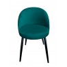 Krzesło TRIX MG20 – noga czarna, elegancki styl i wygoda