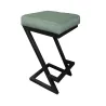 Hoker ZETA LOFT – krzesło barowe na metalowej podstawie