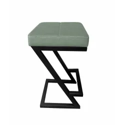 Hoker ZETA LOFT – krzesło barowe na metalowej podstawie