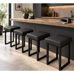 Taboret SOLID 60cm D1 – czarny