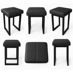 Taboret SOLID 60cm D1 – czarny