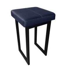 Taboret SOLID 60cm D4 – granatowy
