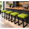 Taboret SOLID 60cm D5 – granatowy