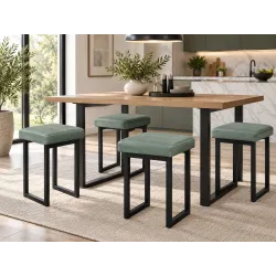 Taboret SOLID 60cm D7 – seledyn